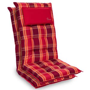 Blumfeldt Sylt, čalúnená podložka, podložka na stoličku, podložka na vyššie polohovacie kreslo, vankúš, polyester, 50 × 120 × 9 cm, 2 x podložka
