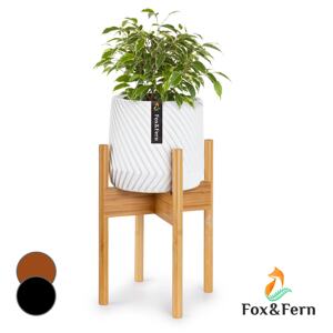 Fox & Fern Zeist, stojan na rastliny, 2 výšky, kombinovateľný, zásuvný dizajn, prírodný