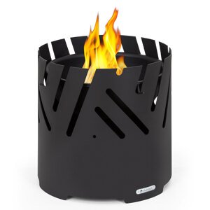 Blumfeldt Crown, ohnisko 3 v 1, Ø 46 cm, odolné voči vode a mrazu, grilovacia doska, grilovací rošt, bambusová doska