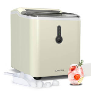 Klarstein ChillOut výrobník ľadových kociek | 12 kg/deň | 9 kociek ľadu za 8 minút | 120 W | nádrž na vodu