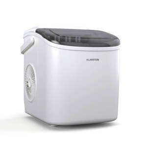 Klarstein Caldwell výrobník kociek ľadu | 12 kg kociek ľadu/deň | plne automatický | LED displej | jednoduché čistenie