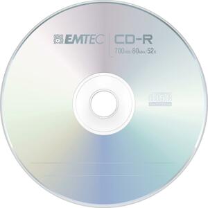 Emtec CD-R 700MB/80MIN/52x  10 ks