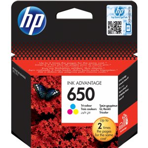 HP ink. No. 650 color