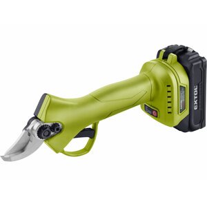 Nožnice na konáre akumulátorové bezuhlíkové, 20V, 1x 2Ah Li-ion, 2A nabíjačka, max. 25mm
