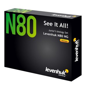 (CZ) Sada preparátů a sklíček Levenhuk N80 NG "Uvidět vše"