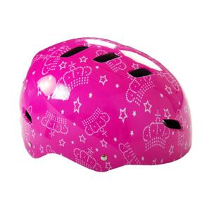 VOLARE - Prilba na Bicykel a Skate, Pink Queen 55-57 cm